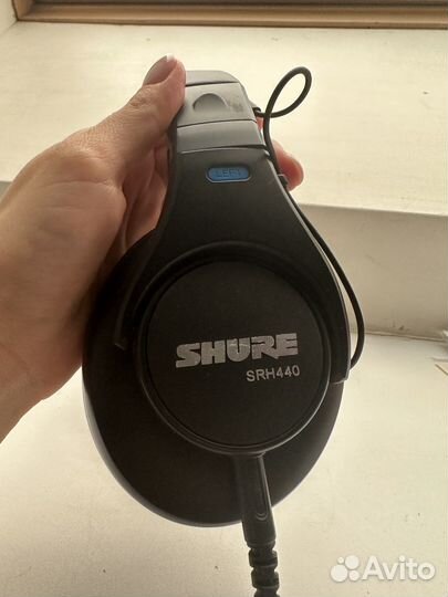 Наушники shure SRH 440 с чехлом