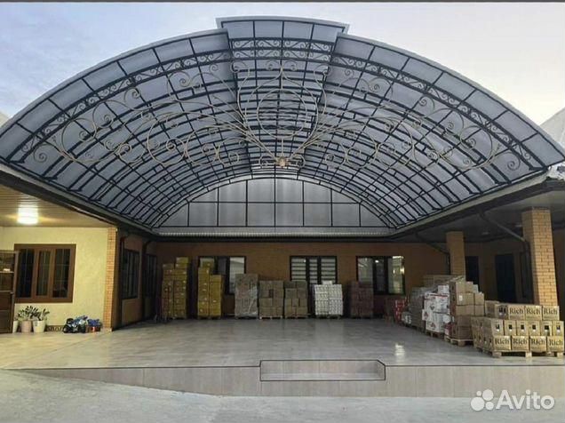 Навесы из поликарбоната под ключ