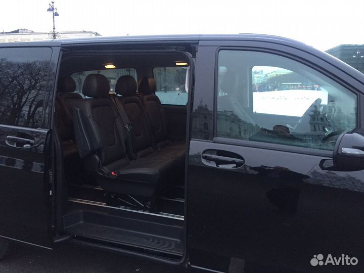 Аренда Мерседес V класс с водителем