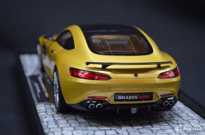 1/18 Mercedes Brabus 600 for GT S 2016, Minichamps