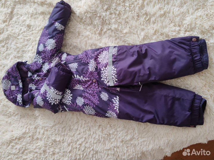 Зимний комбинезон для девочки 98 104 крокид