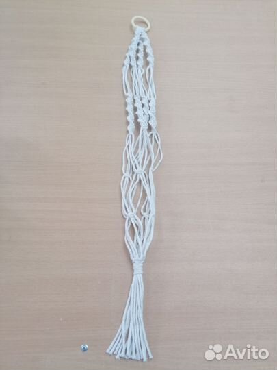 Кашпо подвесное макраме