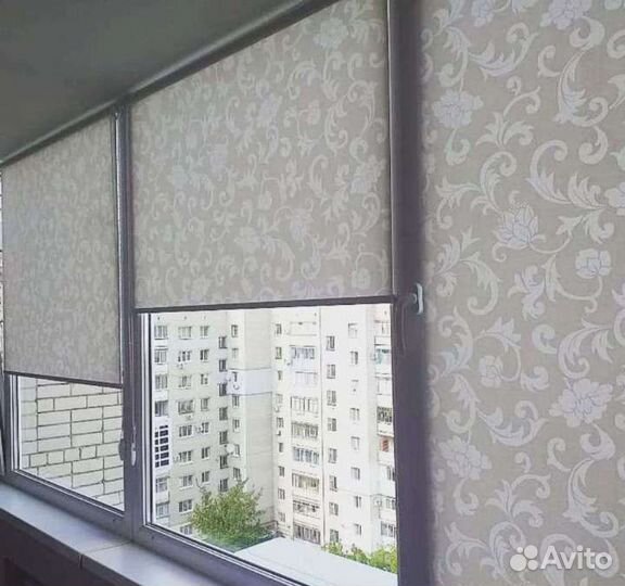 Жалюзи рулонные шторы,день/ночь