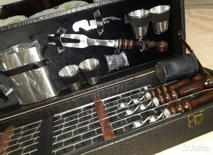 Шашлычный набор в кейсе