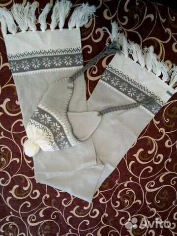 Новые шапка и шарф/Комплект