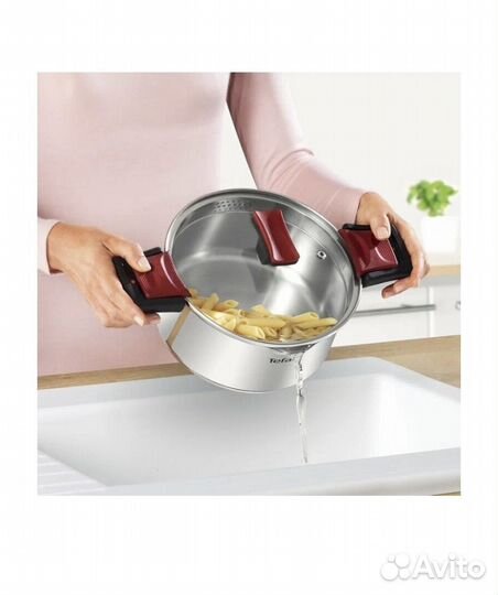 Набор посуды Tefal Cook&Clip (G723S674) новый