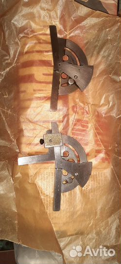 Угломер с нониусом