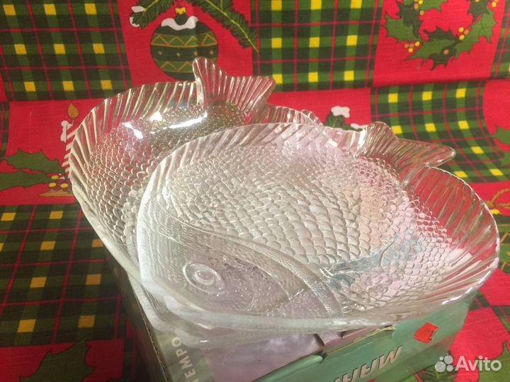 Турецкие тарелочки для сервировки рыбных блюд 3 шт