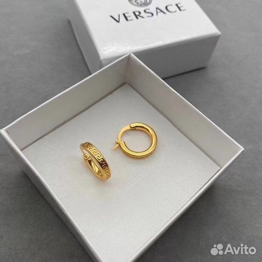 Серьги Versace