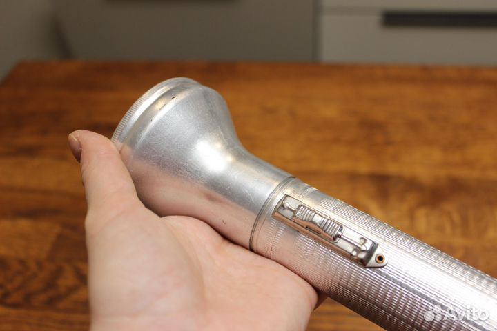 Фонарик на батарейках СССР