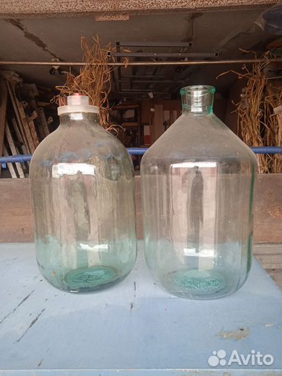 Бутылка стеклянная 20 литров