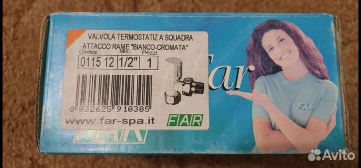 Кран для радиатора Far 1/2