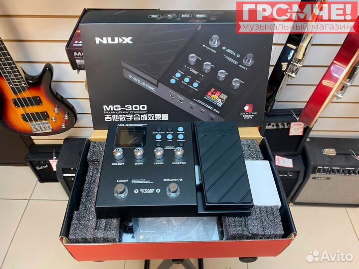 Гитарный процессор NUX MG-300