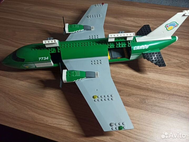 Lego City 7734 Cargo Plane (Грузовой Самолет) 2008