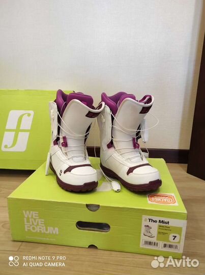 Сноубордические ботинки женские 36