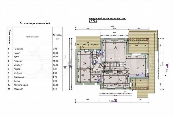 Дом 170 м² на участке 10 сот.