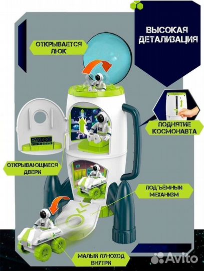 Игрушка интерактивная ракета