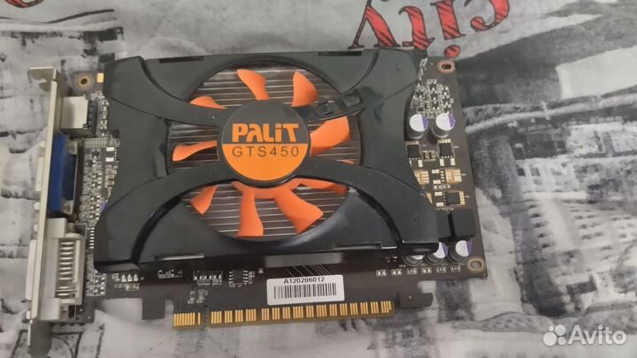 Видеокарта Palit GTS 450 1gb DDR 3