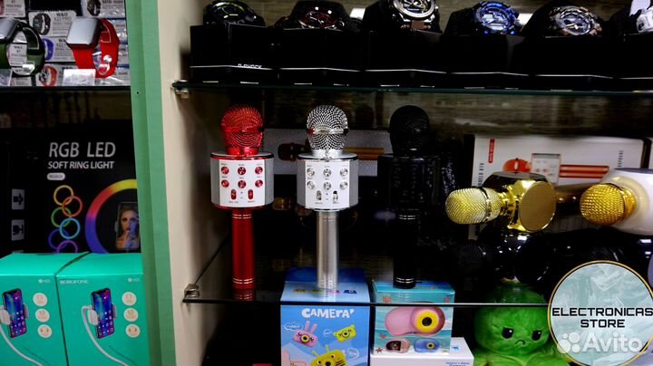 Микрофон для Вокала вс 1819 Беспроводной Опт