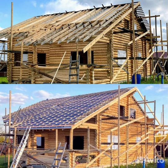 Крыша кровельные работы ремонт замена кровли