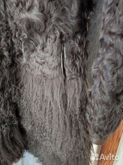 Шуба из овечьей шерсти
