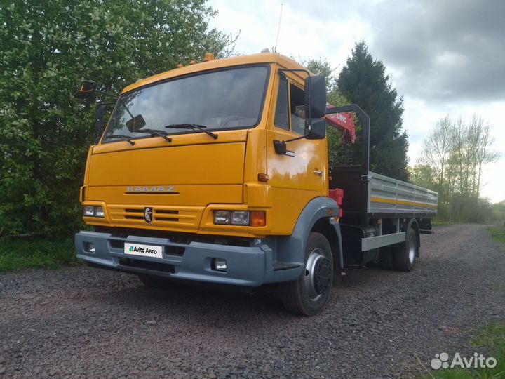 КАМАЗ 4308 с КМУ, 2011