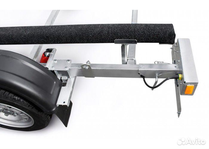 Лодочный легковой прицеп мзса для лодки до 4300 мм