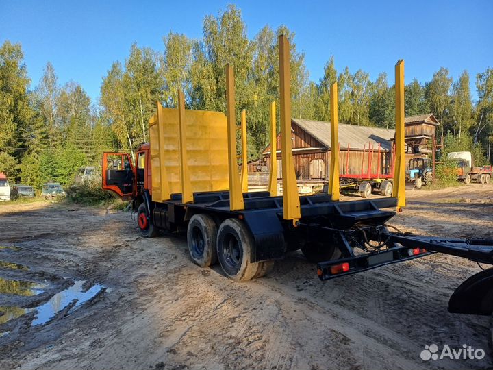 Лесовоз (сортиментовоз) НефАз на КАМАЗ 65115, 2013
