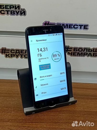 Смартфон Xiaomi Redmi Go 16/1gb LTE 3000акб