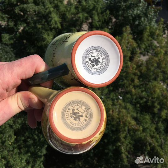 Кружка, Emilio Bernini, Viterbo Italy, керамика, 2