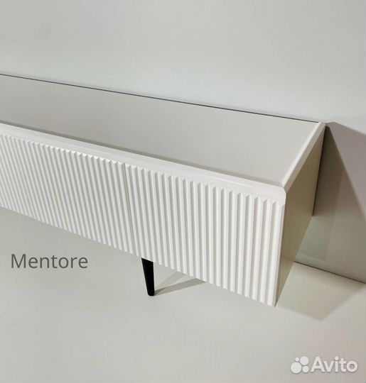 Тумба тв Bravo в белом цвете (конструктор)