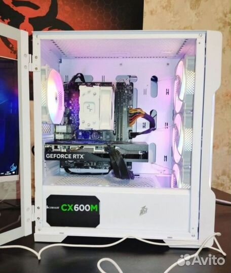 Игровой пк i5-12400F, RTX4060, 16DDR4, M.2 512