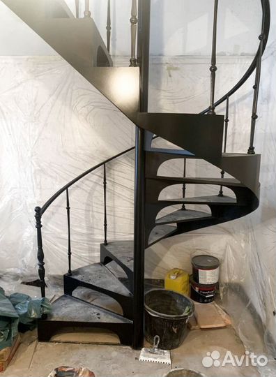 Металлические каркасы Установка