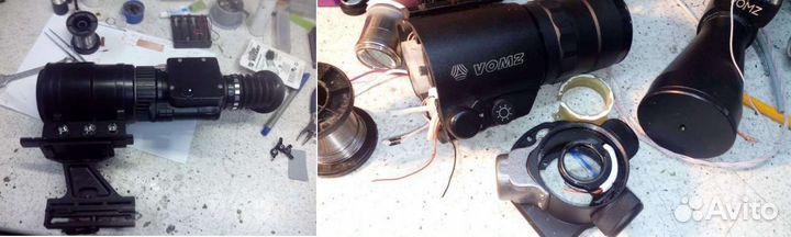 Ремонт тепловизоров, тепловизионных прицелов