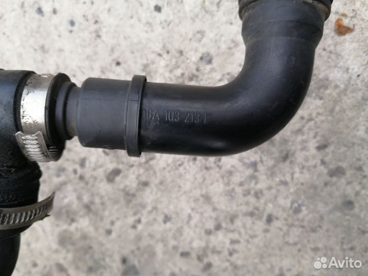 Патрубок Вентиляции картерных газов VAG 1.8 турбо