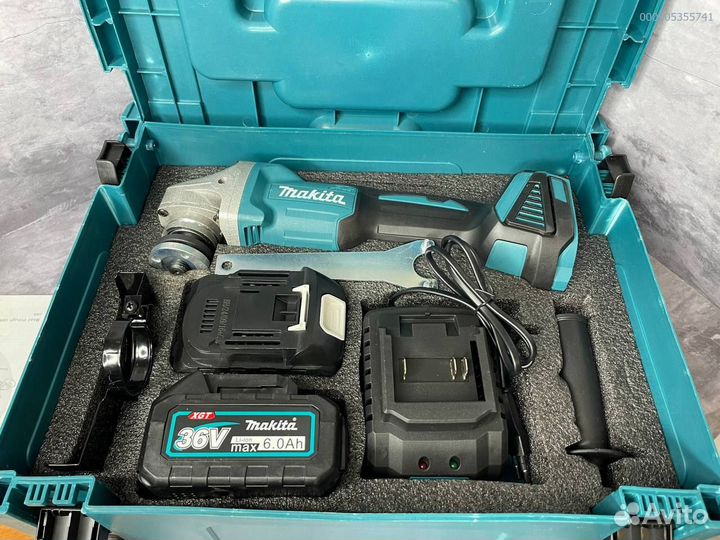 Аккумуляторная болгарка (ушм) Бесщеточный (Арт.17398)