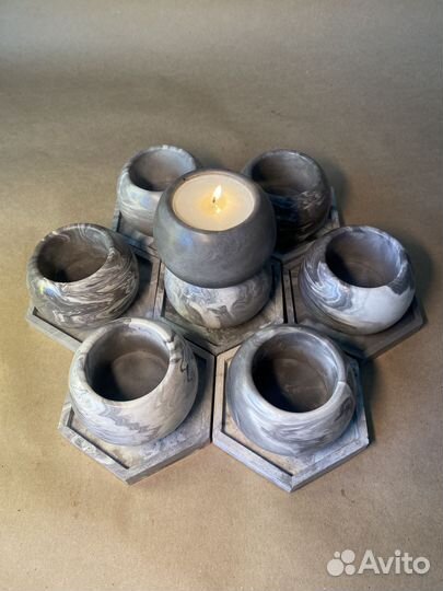 Ароматическая свеча ручной работы (оптом)