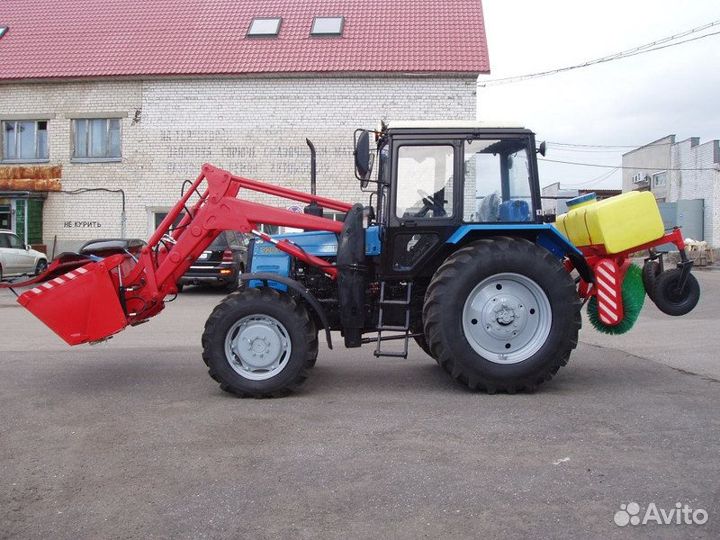 Щетка коммунальная с поливом удму-80/82 ПМ