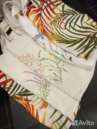 Шопер с вышивкой