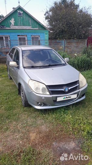 Geely MK 1.5 МТ, 2008, битый, 184 689 км