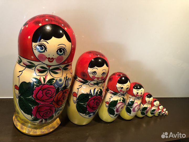 Матрёшка (10 кукол)