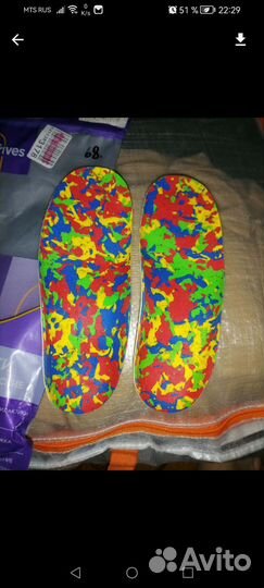 Ортопедические стельки, 31 размер