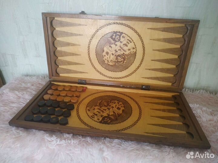 Нарды ручной работы зона