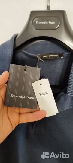 Рубашка поло Ermenegildo Zegna мужская