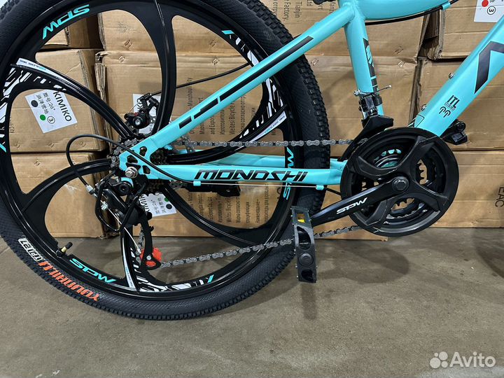 Велосипед на литых дисках 24