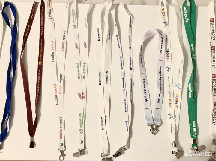 Лента для бейджа ланьярд