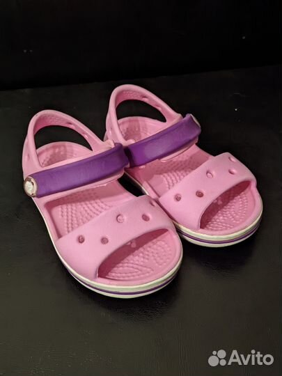 Сандалии crocs c5 для девочки