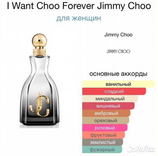 Jimmy Choo I Want Choo Forever парфюм духи