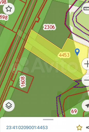 Участок 2,06 га (СНТ, ДНП)