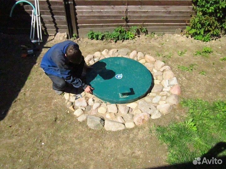 Септики колодцы, траншея